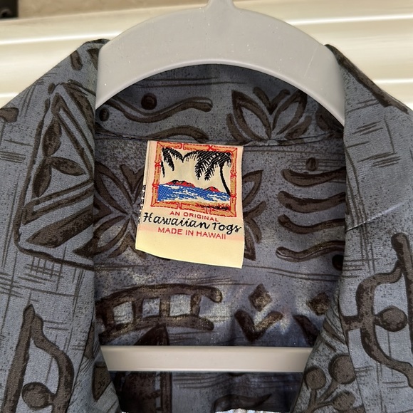 Vintage Men’s Hawaiian Togs cotton shirt size L - Picture 2 of 11